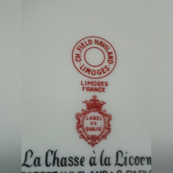 Limoges France 1976 Limited Edition No. 6 Collector Plate - Picture 10 of 10